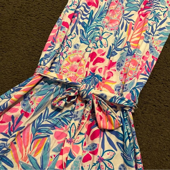 Lilly Pulitzer Samia Off The Shoulder Romper - Picture 5 of 7